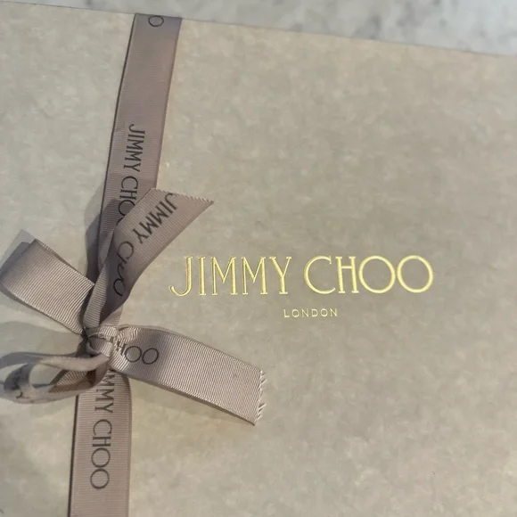 JIMMY CHOO Aveline 1000 Latte 38.5 - Picture 15 of 16